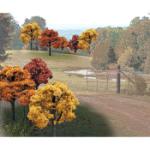 WOODLAND SCENIC WOOTR1576 Value Trees, Fall Mix 2-3" (23)