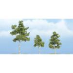 WOODLAND SCENIC WOOTR1605 Premium Paper Birch Tree, 3"/2"/1.50" (3)