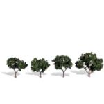 WOODLAND SCENIC WOOTR3505 Classics Tree, Cool Shade 2-3" (4)