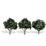 WOODLAND SCENIC WOOTR3508 Classics Tree, Cool Shade 3-4" (3)