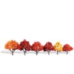 WOODLAND SCENIC WOOTR3541 Classics Tree, Harvest Blaze 3-5" (6)