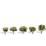 WOODLAND SCENIC WOOTR3546 Classics Tree, Early Light 1.25-2" (5)