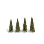 WOODLAND SCENIC WOOTR3568 Classics Tree, Forever Green 4-6" (4)