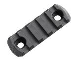 Magpul Industries 10479 Magpul MAG590-BLK M-LOK 5 Slot 1913 Picatinny Polymer Rail 2.5" Black