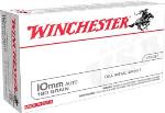 Winchester Ammu USA10MM WINCHESTER USA 10MM AUTO 180GR FMJ 50RD 10BX/CS