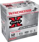 SUPER X HIGH BRASS Winchester Ammo X125 Super X High Brass 12 Gauge 2.75" 1 1/4 oz 5 Shot 25 Bx/ 10