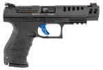 Walther 2846926 PPQ M2 Q5 Match 9mm Luger 5" 15+1 Black Black Tenifer Slide
