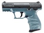 Walther 5080514 CCP M2 9mm Luger 3.54" 8+1 Blue Titanium Black Polymer Grip