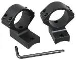 Talley Manufacturing  Talley 750706 Scope Ring Set  For Rifle Wthby Mark V (6 Lug) High 30mm Tube Blac