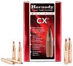 140653 Hornady 243704 CX  6mm 80 gr Copper Solid 50 Per Box