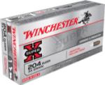 14367 Winchester Ammo X204R Super-X 204 Ruger 34 GR Jacketed Hollow Point 20 Bx/ 10 Cs