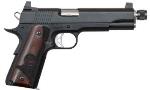 CZ-USA  Dan Wesson 01830 Vigil Suppressor Ready 45 ACP 5" 8+1 Black Aluminum Wood Grip