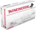 Winchester Ammu Q4170 WINCHESTER USA 45 ACP 230GR FMJ RN 50RD 10BX/CS
