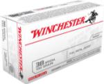Winchester Ammo Q4171 USA  38 Special 130 gr Full Metal Jacket (FMJ) 50 Bx/10 Cs