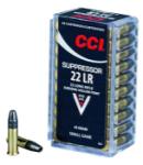 91977 CCI 957 Suppressor  22 LR 45 gr Lead Hollow Point (LHP) 50 Bx/ 100 Cs