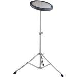 REMO RT0008ST Practice Pad, 8" Diameter, Gray, Coated Head, With Stand