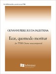 Ecce, quomodo moritur