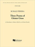 Three Poems of Guenter Grass (Study Score)