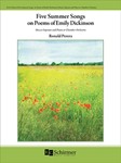 Five Summer Songs (Piano/Vocal Score)