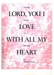 Chorale-Partita on Lord, You I Love With All My Heart