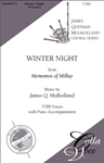 Winter Night: from "Mementos Of Millay"