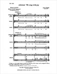 Alleluia! We Sing with Joy