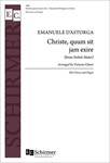 Christe, quum sit jam exire (Christ, Now at Thy Passion)