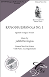 Rapsodia Espanola No. 1: (Spanish Tongue Twister)