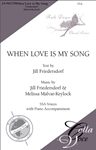 When Love is My Song