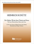 Die sieben Worte Jesu Christi am Kreuz (The Seven Last Words of Jesus Christ) (Choral Score))