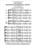 Dickinson Madrigals Book I
