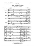 Ave verum Corpus