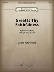 Great Is Thy Faithfulness