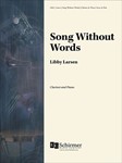 Song without Words for Clarinet and Piano