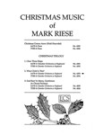 Christmas Trilogy: 2. What Child Is This? (Choral Score)