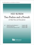 Two Psalms and a Proverb: 1. Behold, how good and pleasant it is