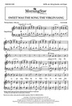 Sweet Was the Song the Virgin Sang (Choral Score)