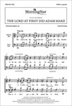 The Lord at First Did Adam Make