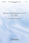 What Wondrous Love Is This