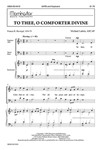 To Thee O Comforter Divine