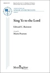 Sing Ye to the Lord