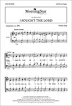 I Sought the Lord