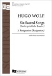 Six Sacred Songs: 3. Resignation