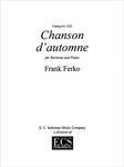 Chanson d'Automne