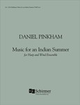 Music for an Indian Summer (Score)