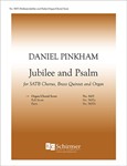 Jubilee and Psalm (Organ/Choral Score)