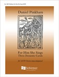 For Him She Sings: Three Domestic Carols