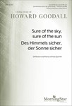 Sure of the sky, sure of the sun/Des Himmels sicher, der Sonne sicher (Choral Score)
