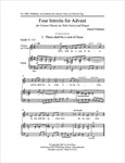 Four Introits for Advent