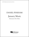 January Music (Score and Parts)